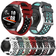 Esporte silicone pulseira de relógio para huawei gt 2e relógio inteligente banda substituição para huawei gt2e pulseira cinto 2024 - compre barato