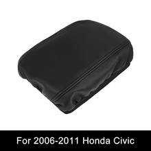 4 Color Car Central Armrest Box Cover Skin Center Console Protection Case Microfiber Leather For Honda For Civic 2006-2011 2024 - buy cheap