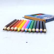 Lápices de colores al óleo para niños, lápices de acuarela suave de madera para dibujar, suministros de papelería de arte, 12 colores 2024 - compra barato