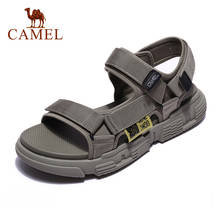 CAMEL Outdoor Sandals for Men Trend Fashion Lightweight Non-slip Casual Beach Shoes Sandals Spring Summer 2021 New 2024 - buy cheap