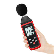 Medição acústica do monitor 30-130db do decibel do detector de ruído do verificador de ruído do agregado familiar do medidor de nível de som de digitas slm 2024 - compre barato