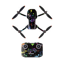 Scratch-proof Skin Cover Protective Film Accessories DIY Drone Sticker Colorful Removable Outdoor Ink Dustproof For Mavic Mini 2 2024 - купить недорого