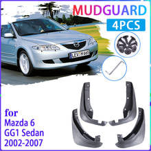 Guardabarros para coche, accesorios para Mazda 6 GG1 Saloon Sedan 2002 ~ 2007 2003 2004 2005 2006 2024 - compra barato