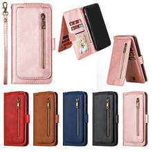 9 Card Zipper Wallet Purse Case For iPhone 11 Pro Max X 10 XR XS Max Flip Leather Book Cover For iPhone 6 6s 7 8 Plus Phone Case 2024 - buy cheap