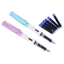 Kawaii estudante caneta tinta saco removível caligrafia negócio especial caneta boutique escritório material escolar papelaria 0.38mm 2024 - compre barato