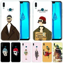 luxury Silicone Case Movie Leon And Mathilda for Huawei Mate 30 20 Lite 10 Pro Y5 Y6 Y7 Pro 2019 Y9 Prime 2019 2018 Y6 Pro 2017 2024 - buy cheap