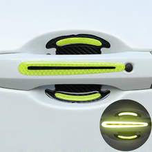 Tiras reflectantes para MANGO de coche, pegatina resistente a los arañazos para Renault Koleos, Megane, Scenic, Fluence, Laguna, Velsatis 2024 - compra barato