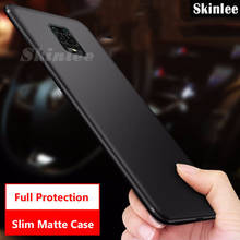 Чехол для телефона Skinlee, мягкий силиконовый чехол с полной защитой для Xiaomi Redmi Note 9 S, матовый чехол для телефона 2024 - купить недорого