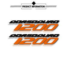 Pegatinas de motocicleta con borde reflectante, impermeables, LOGO de casco, se aplica a Aprilia DORSODURO 1200 dorsoduro 1200 2024 - compra barato