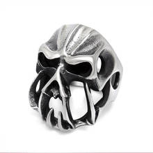 Fashion men's rings popular retro punk gothic hip-hop rock skull wedding jewelry exquisite boy birthday gifts wholesale 2024 - buy cheap