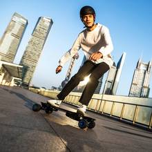 Patinete eléctrico urbano plano para adultos, aeropatín de Longboard remoto para teamgee, nuevo H20T con ruedas de goma 2024 - compra barato