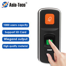 RFID 125KHz Access Control Reader Fingerprint Biometric System Fingerprint Access Controller WG26 input/output Support SD Card 2024 - buy cheap