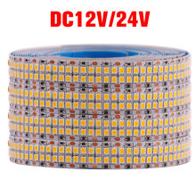 5M LED Strip 12V 24V SMD 2835 LED Tape Flexible Light IP67 Waterproof RGB Led Ribbon Diode White Warm White Led Light Stripe 2024 - buy cheap
