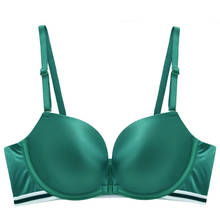 Elovegirl Green Front Buckle Bra Without Steel Ring Bra New Small Chest Underwear Adjustable Bra Gathered Sexy Underwear 2024 - buy cheap