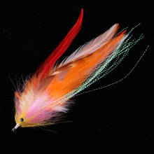 Kit de pesca voadora de salmão seca de 14cm, calças de salmão voadoras, flutuante/afundamento sortido 2024 - compre barato
