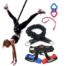 Cuerda de entrenamiento Bungee Dance Flying Aeri para gimnasio, banda de suspensión de Yoga aéreo, Fell The Freedom-trening, 120-220lbs (40-110KG) 2024 - compra barato