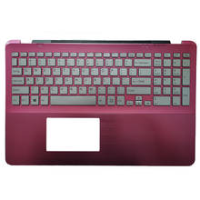 NWE-teclado de EE. UU. Para portátil, para SONY Vaio, SVF15A, SVF15A1C5E, US, con cubierta de reposamanos rosa, 5JGD6PHN090 2024 - compra barato