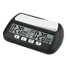 Accurate YS-902 Chess Game Clock Count Up Down Timer Chess Game Player Black 2024 - buy cheap