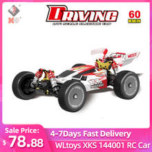 WLtoys XKS 144001 1/14 2.4G Racing Remote Control Car Competition 60 km/h Metal Chassis 4wd Electric RC Formula Car USB Charging 2024 - buy cheap