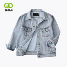 GOPLUS 2022 Spring Autumn Women Vintage Jacket Denim  Coats And Jackets Female Womans Streetwear  Denim Jackets 2024 - buy cheap