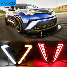 For Toyota CHR C-HR 2016 2017 2018 2019 LED Daytime Running Turning Signal Light DRL Fog Lamp Brake light Lamp 2024 - buy cheap