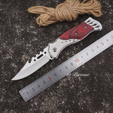 Small Folding Knife Pocket Survival Knife Tactical Camping Hunting Knives Wood Handle Outdoor Self-defense Knife Multi Tool 2024 - buy cheap