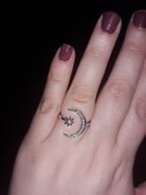 Кольцо с Лунной звездой, серебро 925 пробы, бижутерия AAAAA Cz, обручальное кольцо, кольца для женщин, свадебные массивные украшения 2024 - купить недорого