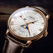 LOBINNI Men Watches Switzerland Luxury Brand Watch Men Sapphire Waterproof Moon Phase reloj hombre Japan Miyota Movement L3603M 2024 - buy cheap