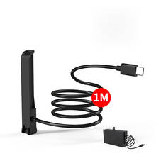 1Meter Charger Dock Extension Cable Type-C Data Transfer Extender Charging Line for Switch Dock 2024 - купить недорого