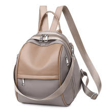 New Designer Fashion Women Nylon Backpack Mini Soft Touch Multi-Function Small Backpack Female Ladies Shoulder Bag Girl Purse 2024 - buy cheap