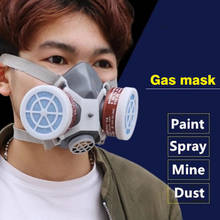 Smoke Gas Mask Protective Respirator Painting Spraying Welding Safety Chemical Toxic Gases Canisters Anti-Dust Filter 2024 - buy cheap