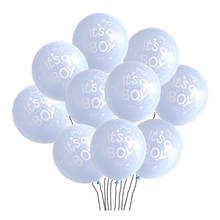 Baby Shower Balloons Its A Boy It's A Girl Balloons Gender Reveal Birthday Party Decorations Helium Ballon 10pcs/lot 12inch 2024 - buy cheap