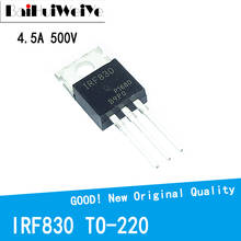 10 шт./лот IRF830 IRF830PBF 4.5A 500 В TO-220 TO220 MOSFET P-Channel Field Effect, новый оригинальный чипсет хорошего качества 2024 - купить недорого