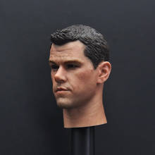 Personalizado 1/6 escala masculino homem menino versão matt damon cabeça esculpir headplay f 12 "figura de ação corpo apto para brinquedos figura do corpo 2024 - compre barato