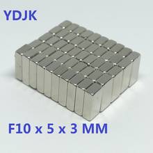 10 20 50 100PCS/LOT N35 Neodymium Magnet 10*5*3 Powerful NdFeB Magnet 10x5x3 Strong Block Permanent Magnets 10 x 5 x 3 2024 - buy cheap