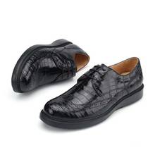 Hujingsha-zapatos de piel de cocodrilo para hombre, calzado de ocio, negocios, 2021 2024 - compra barato