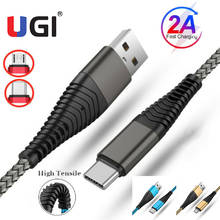 UGI-Cable de carga rápida tipo C, Cable Micro USB tipo C, cargador de tableta, transferencia de teléfono móvil, accesorios para Samsung y Xiaomi 2024 - compra barato