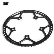 Folding Bike Narrow Wide Chainring 130 BCD Round Shape Single Chain Ring Speed 45T 47T 53T 56T 58T High Quality RW 2024 - buy cheap