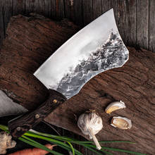 Liang Da-cuchillo de corte forjado hecho a mano, utensilio de cocina tradicional, doble uso, rebanador de Chef para el hogar 2024 - compra barato