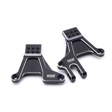 KYX Racing soporte de suspensión trasera delantera de aluminio torres de choque actualizaciones ajustables para 1/10 coche trepador de control remoto Traxxas TRX4 TRX-4 2024 - compra barato