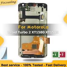5.43" LCD Display For Motorola Moto Droid Turbo 2 XT1580 XT1581 XT1585 LCD Display Touch Screen Digitizer Frame 2024 - buy cheap