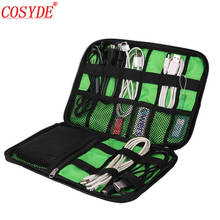 Travel Insert Bag Portable Cable Storage Organizer Bag Waterproof Shockproof Earphone Digital USB Sorting Travel Accessories Bag 2024 - buy cheap