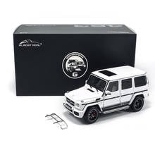 Памятная литая модель автомобиля для Benz AMG G63 W463 2015, 1/18 шт., цвет белый/желтый/черный, из металла, почти настоящий AR 463 2024 - купить недорого