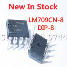 5 pçs/lote LM709CN-8 lm709 lm709cn dip-8 amplificador operacional em estoque novo original 2024 - compre barato