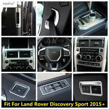 Interior para land rover discovery sport, lâmpada de cabeça com botão, janela, cinta de elevação, ar condicionado, capa de ventilação, acessórios 2024 - compre barato