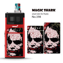 Magic Shark-carcasa con adhesivo para vapeo, cubierta de película de PVC para Smoant Pasito, 2.5D, oso, León, Joker, dibujo de piedra 2024 - compra barato