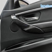 Lapetus Inner Door Armrest Pull Strip Decoration Frame Cover Trim 4 Pcs Fit For BMW 3 Series F30 316i 320i 328i 2014 - 2018 ABS 2024 - buy cheap