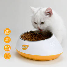 Smart Pet Dog Cat Food Weighing Bowl Measuring Cat Feeder Automatic Food Container Dog Detachable Digital Lcd Scale Dispenser 2024 - buy cheap