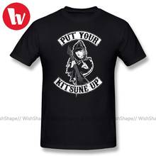 Babymetal T-Shirt Men Print Put Your Kitsune Up! Summer Mens T Shirt Beach T Shirts  For Men Basic T-Shirts Men Cotton Tee Shirt 2024 - buy cheap