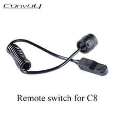 Interruptor remoto de linterna con cola Convoy C8, adecuado para C8 C8 +, linterna de luz Flash C8 Plus 2024 - compra barato